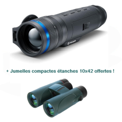 Monoculaire thermique PULSAR TELOS XP50 + Jumelles 10x42 offertes !