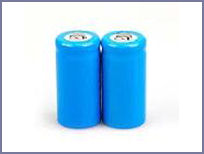 Accus rechargeables RCR123A 600 mAh Pack de 2 accus lithium