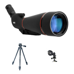 KIT Digiscopie avec longue vue 25-75x100 DIGITAL OPTIC + trépied VESTA 203AP + adaptateur photo smartphone VANGUARD