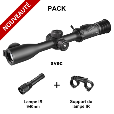 PACK Lunette jour et nuit HIKMICRO ALPEX PRO A50P + Lampe IR 940nm + Support de lampe IR