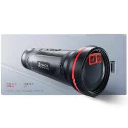 HIKMICRO FALCON FQ50L 2.0 - Monoculaire de vision thermique avec télémètre laser intégré + Jumelles 8x42 offertes !