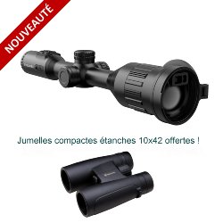 HIKMICRO STELLAR SX60L 3.0 - Lunette de vision thermique avec télémètre laser intégré + Jumelles 10x42 offertes !